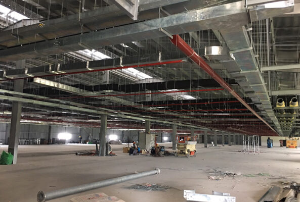 Hệ thống giá đỡ ống gió Toàn Phát